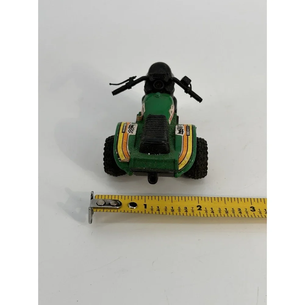 Vintage Koni 250 Texaco Three 3 Wheeler Trike Pull Back Toy Green‎